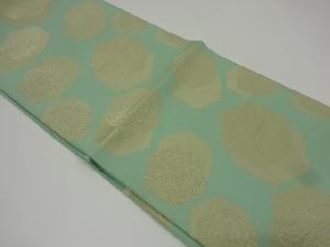 アンティーク　亀甲模様織り出し袋帯（材料）